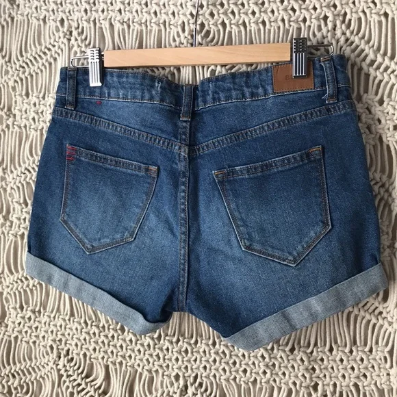 BDG jean shorts sz 28 with roll hem - Picture 6 of 9